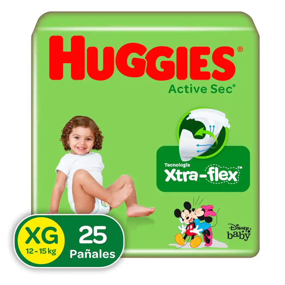 Pan,huggies Eta 4 X 25 Unidad