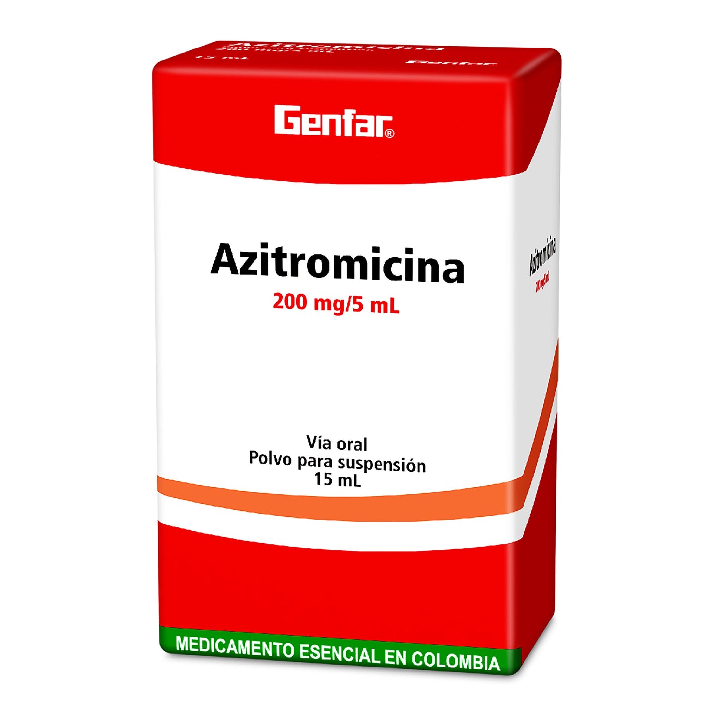 Azitromicina 200 mg Suspensión 15 ml gF