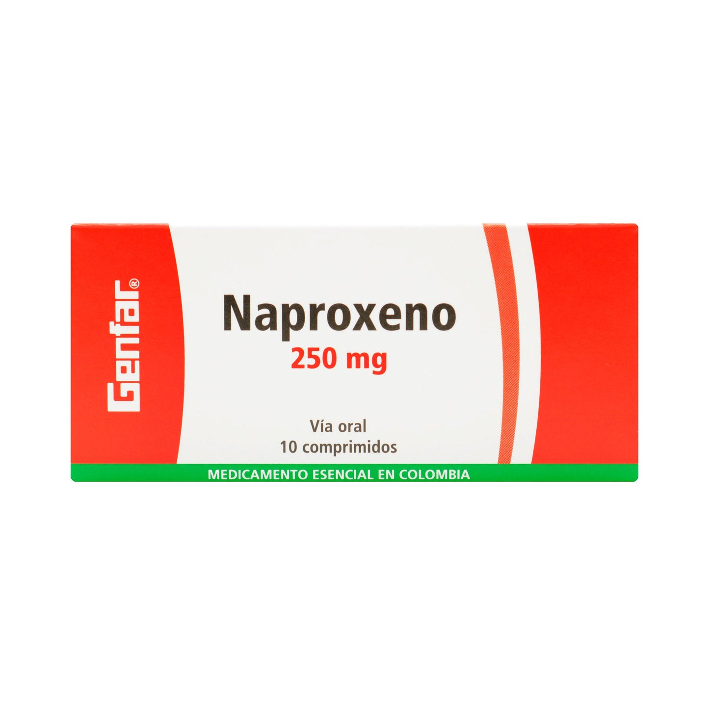 Naproxeno 250 mg 10 Cápsulas gF