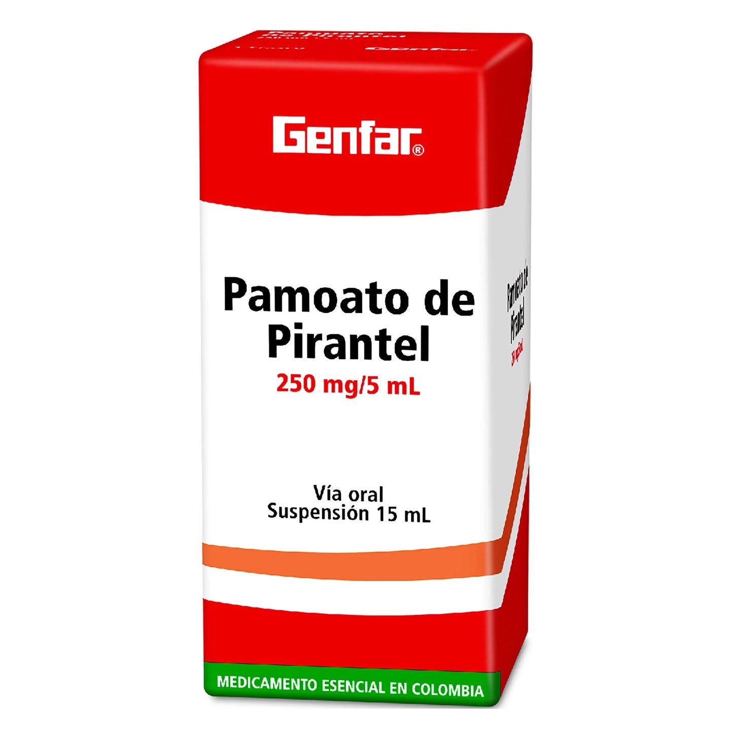 Pamoato Pirantel Suspensión 15 ml gF
