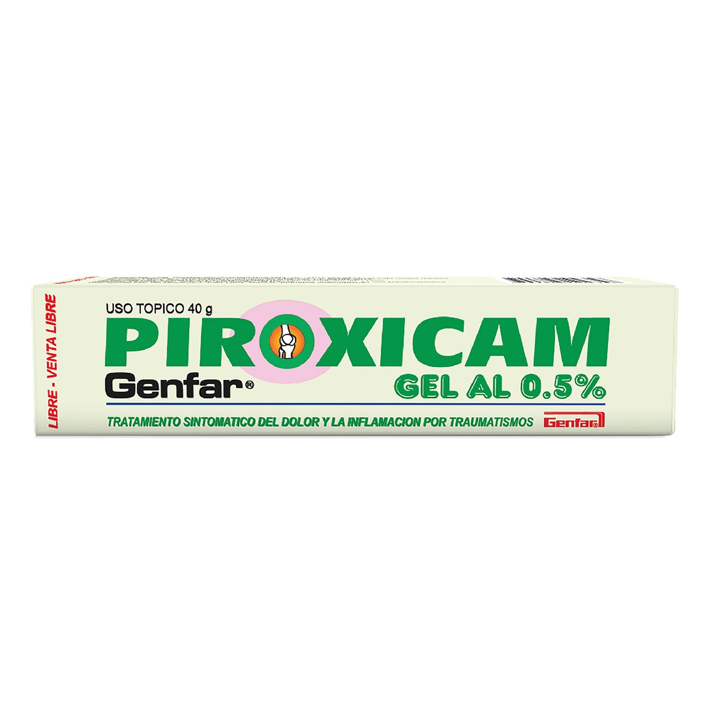 Piroxicam Gel 0.5% 40 gr gF