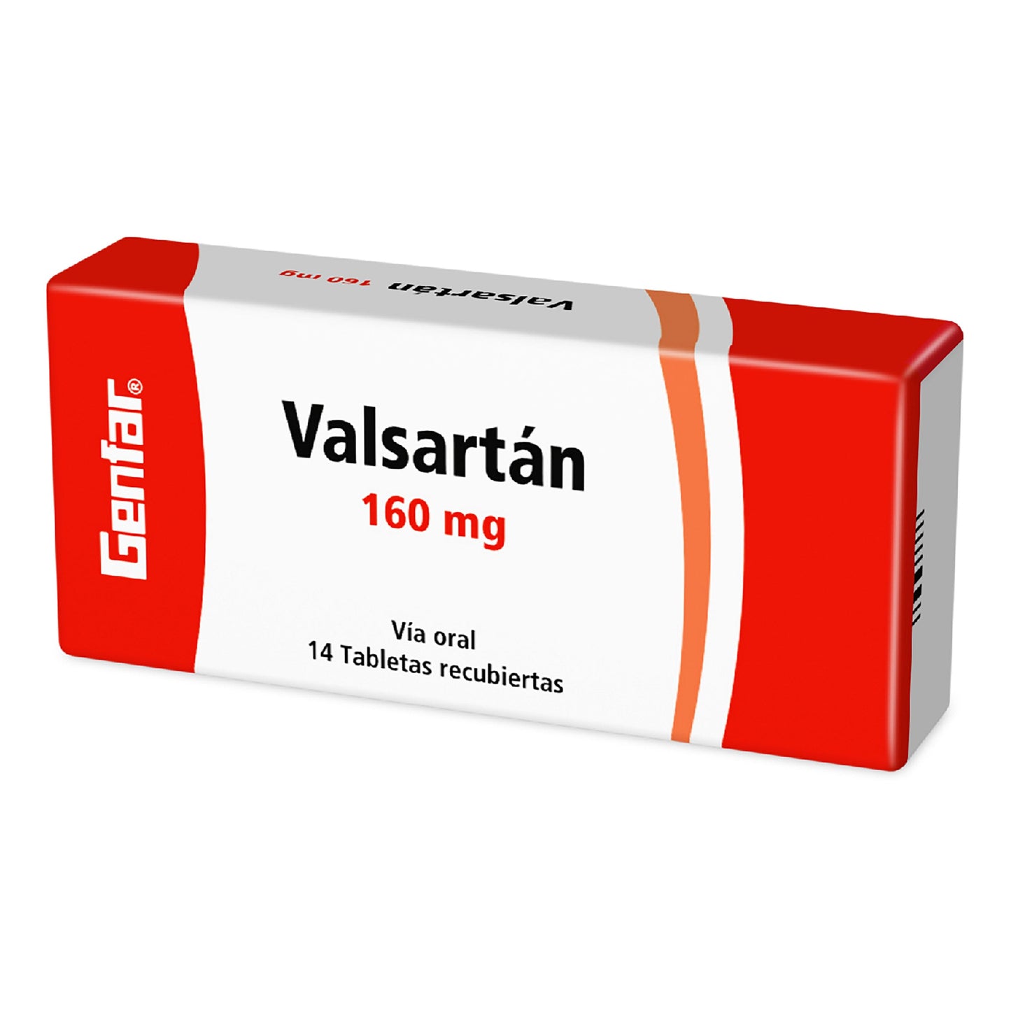 Valsartán 160 mg 14 Tabletas gF
