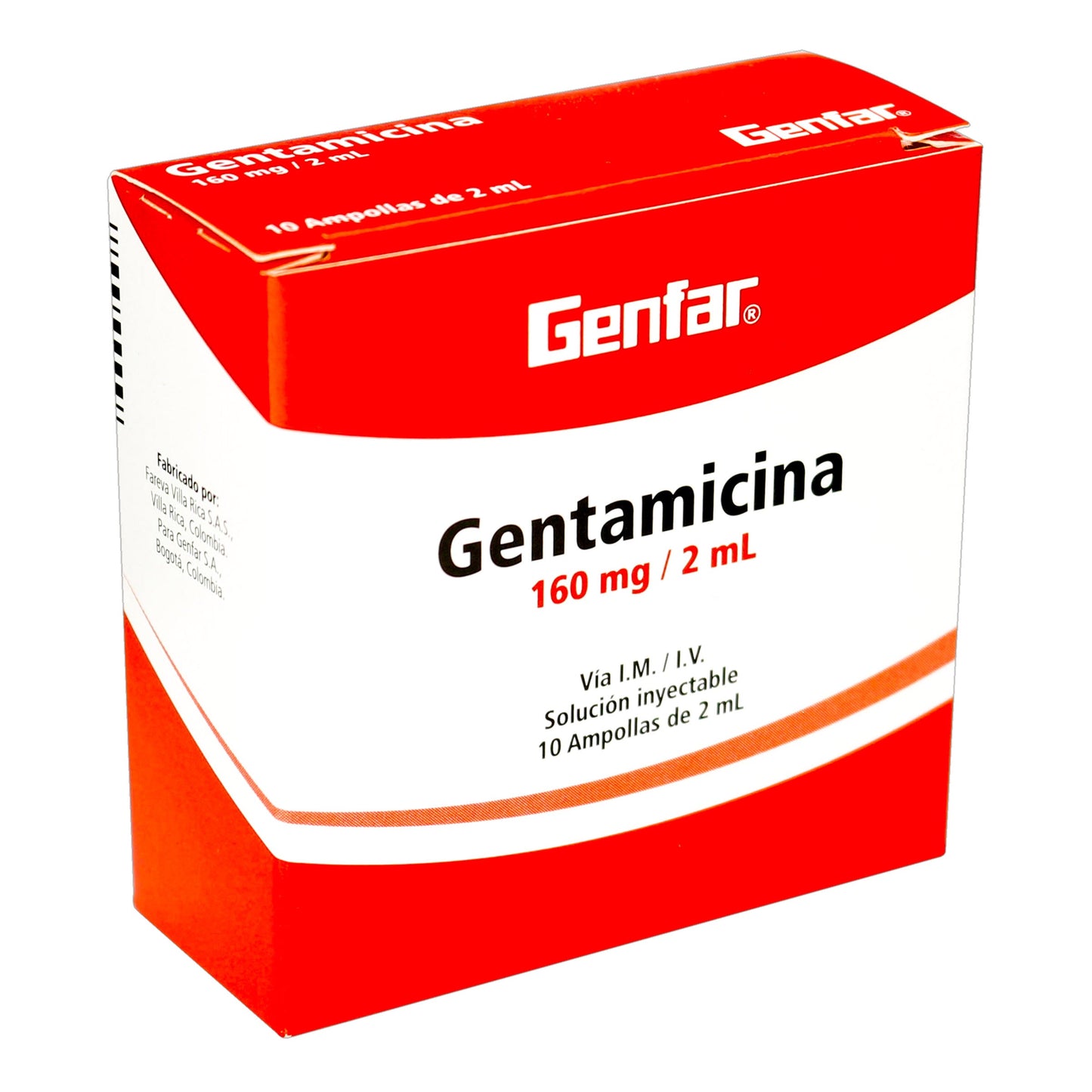 GenéricoTAMICINA 160mg/2ml 10 Ampolla gF
