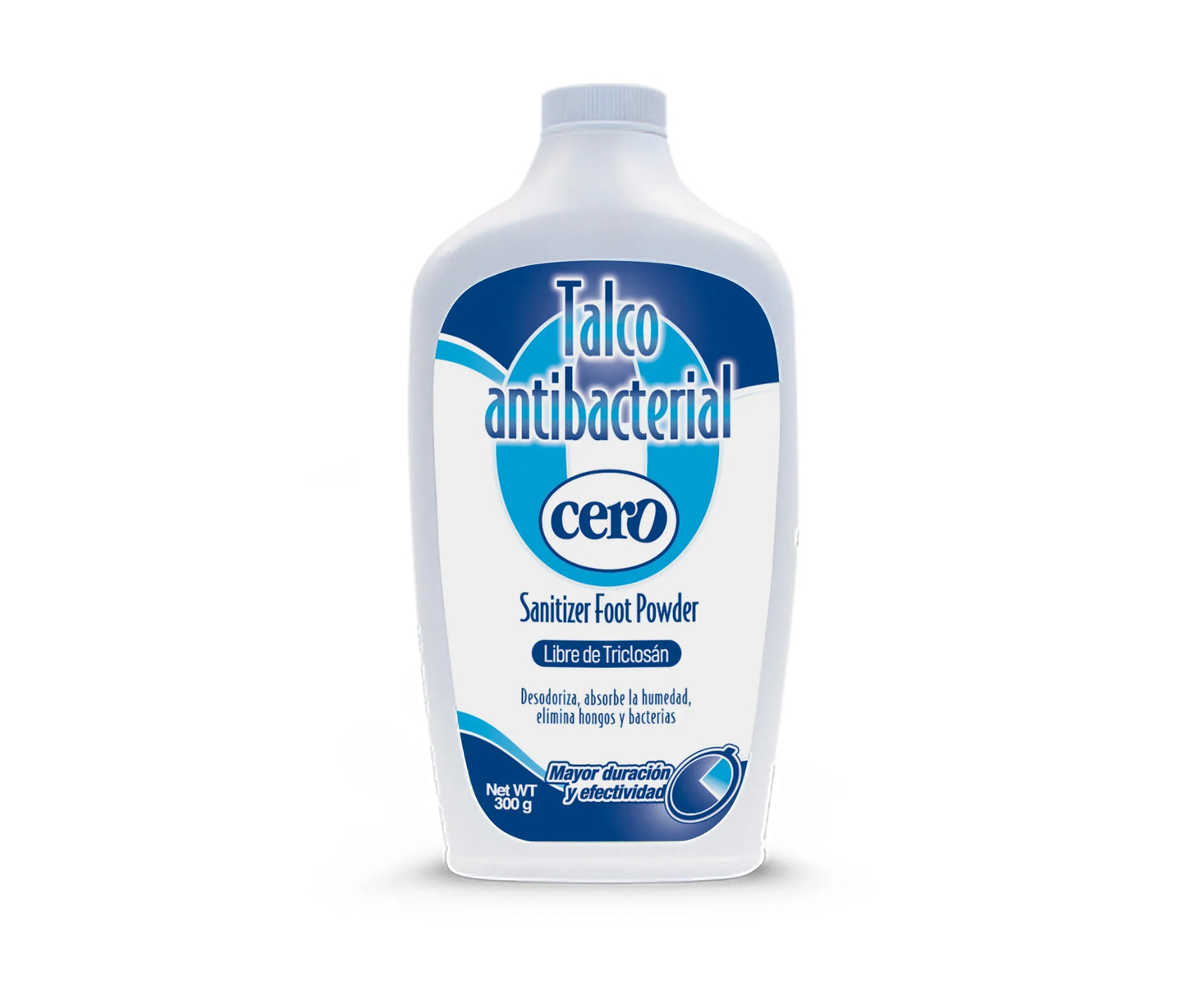Talco Antibacterial Cero 150 Gramos