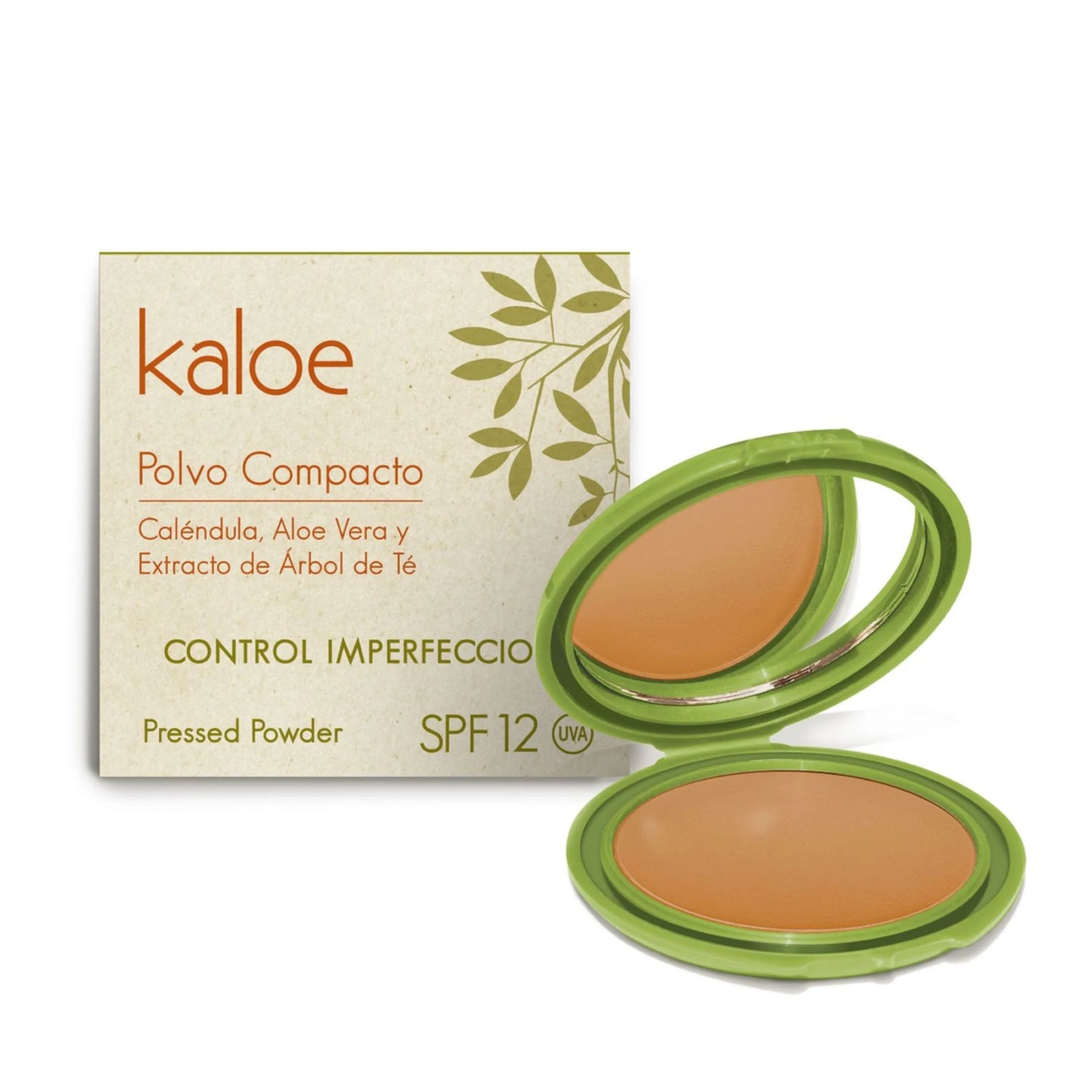 Polvo Compacto Kaloe #8 Caoba