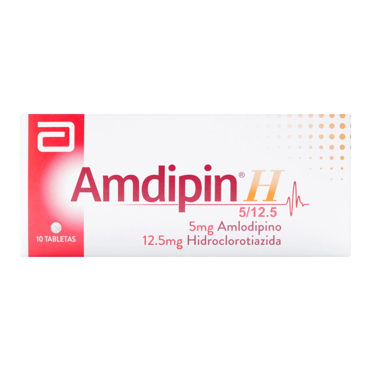 Amdipin H 5 mg 10 Tabletas (m)(pb)