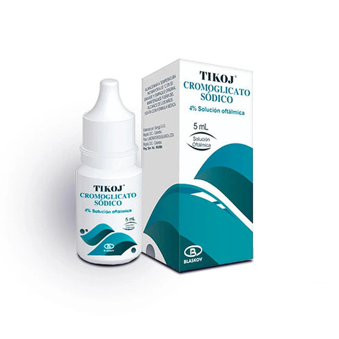 Tikoj Cromoglicato 4% Solución Oftálmica