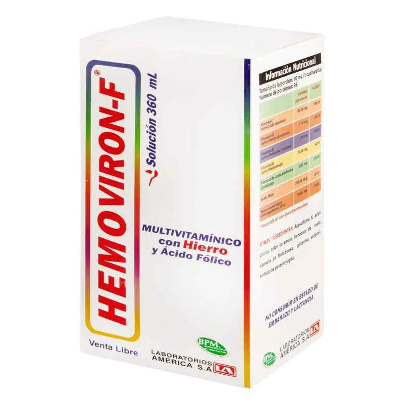 Hemoviron-f Jbe 360 ml La