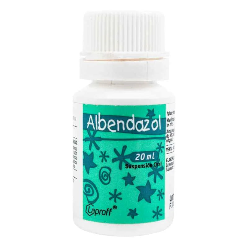Albendazol Suspensión 20 ML