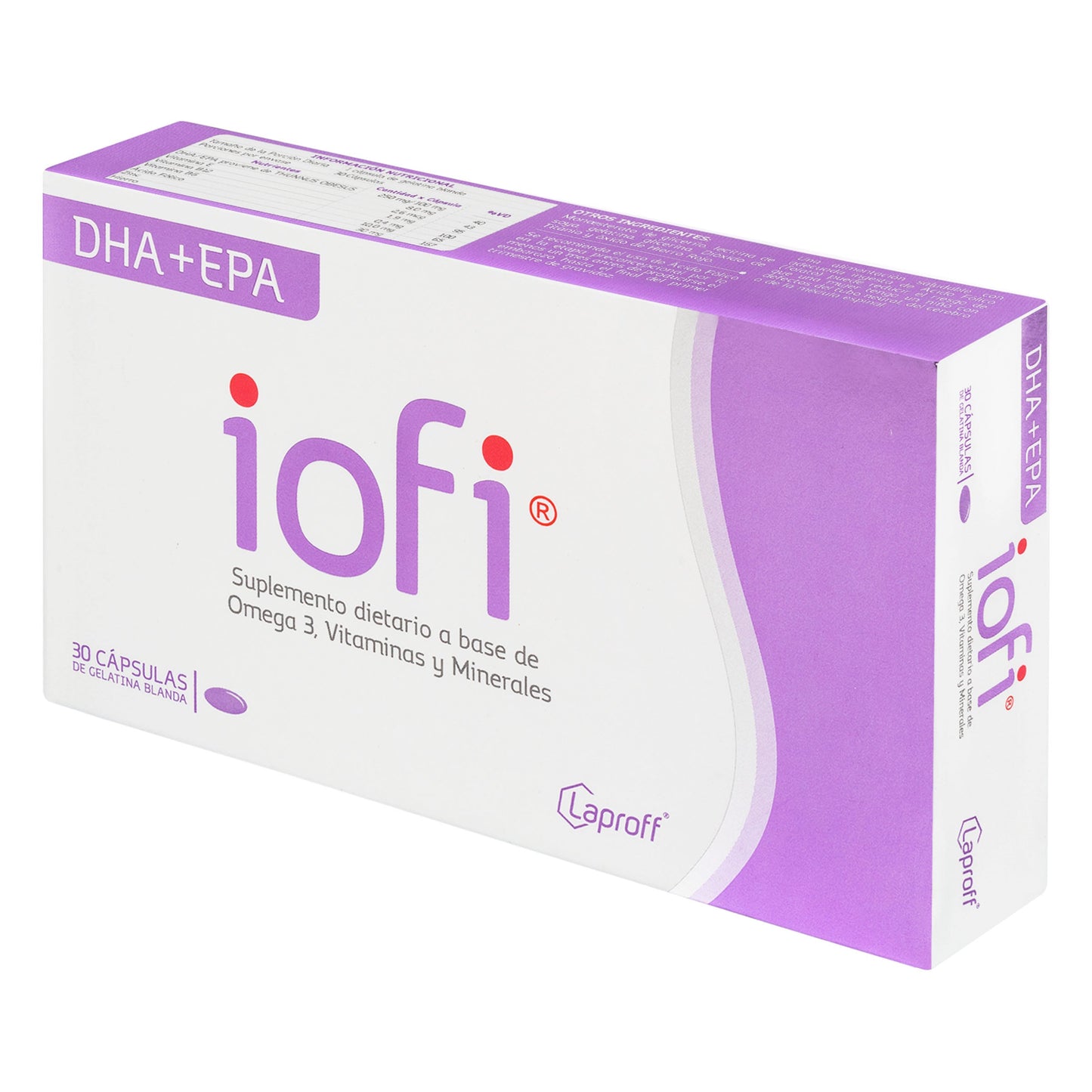 Iofi Dha+epa 30 Cápsulas IVA