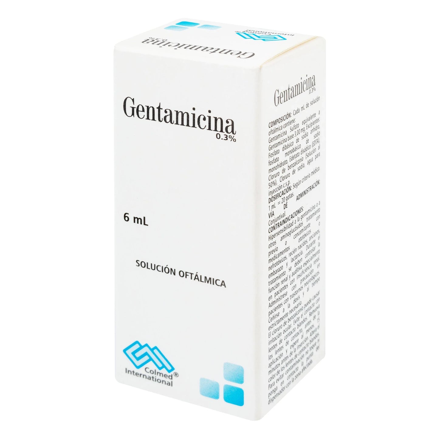 GenéricoTAMICINA 0.3% Oftálmico 6 ml Pc