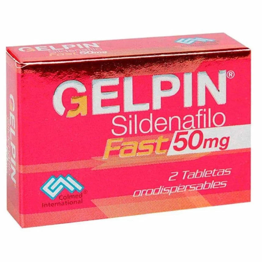 GelPIN Fast Sildenafil 50 mg 4 Cápsula