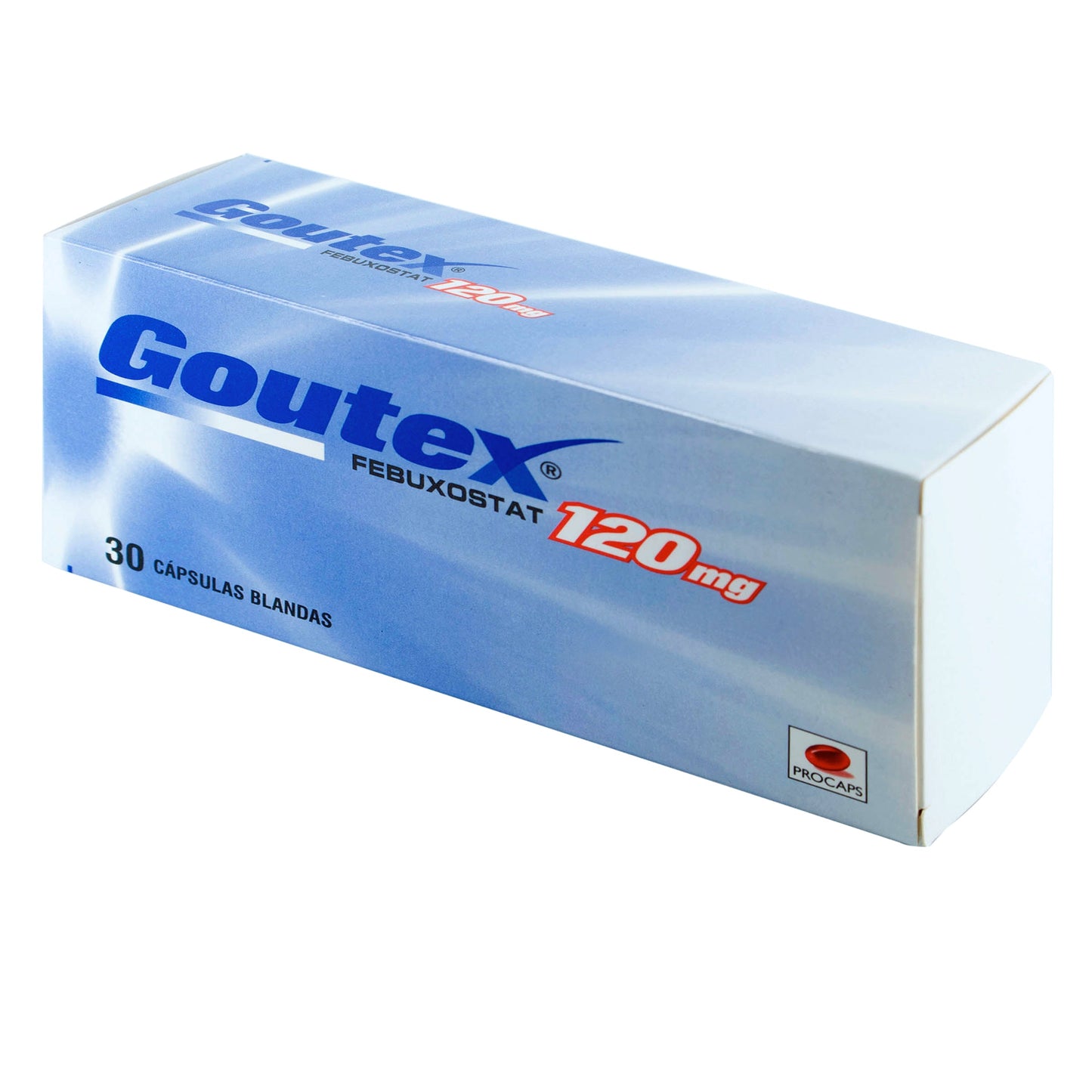 gOUTEX 120 mg 30 Cápsulas Blandas (a)