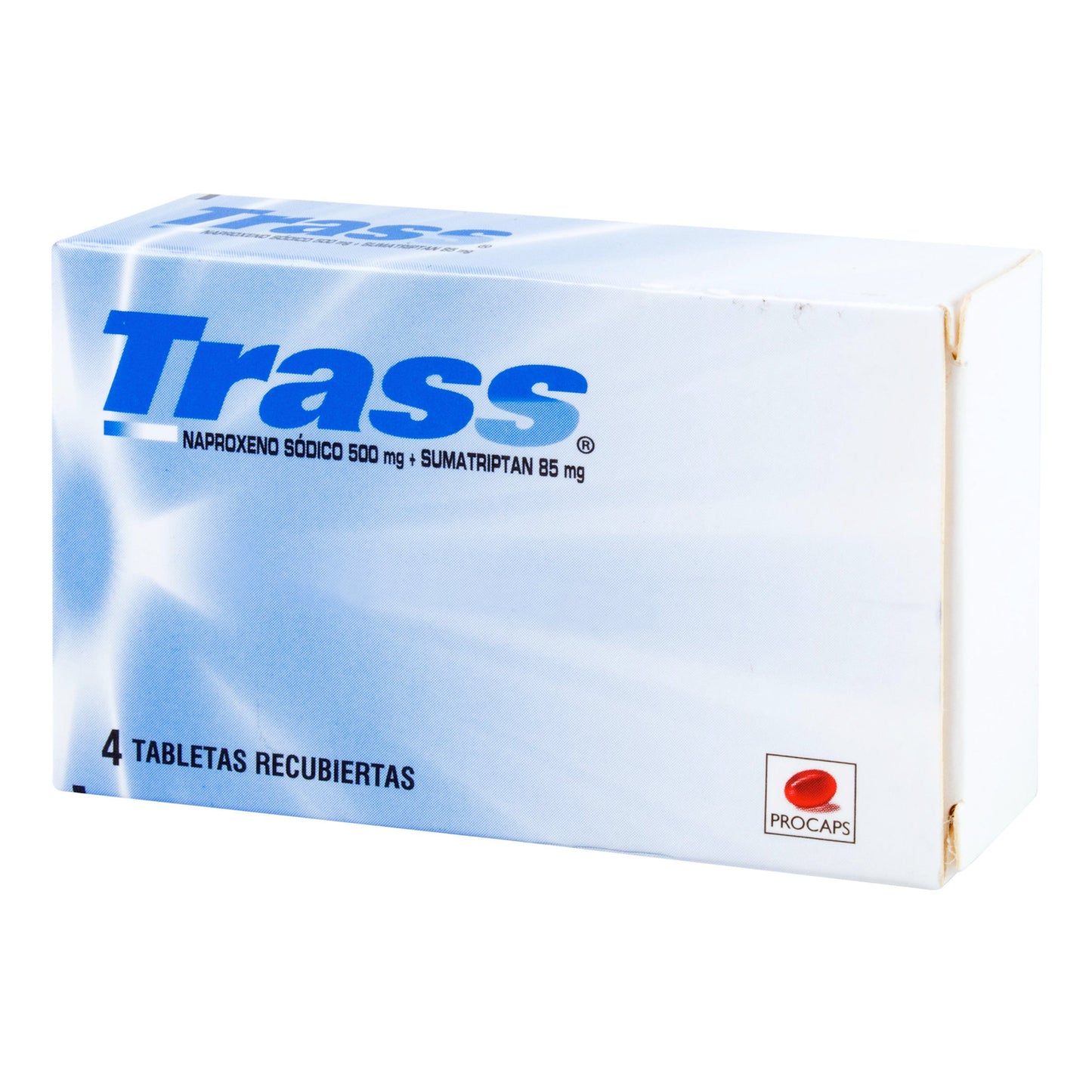 Trass 500/85 mg 4 Tabletas
