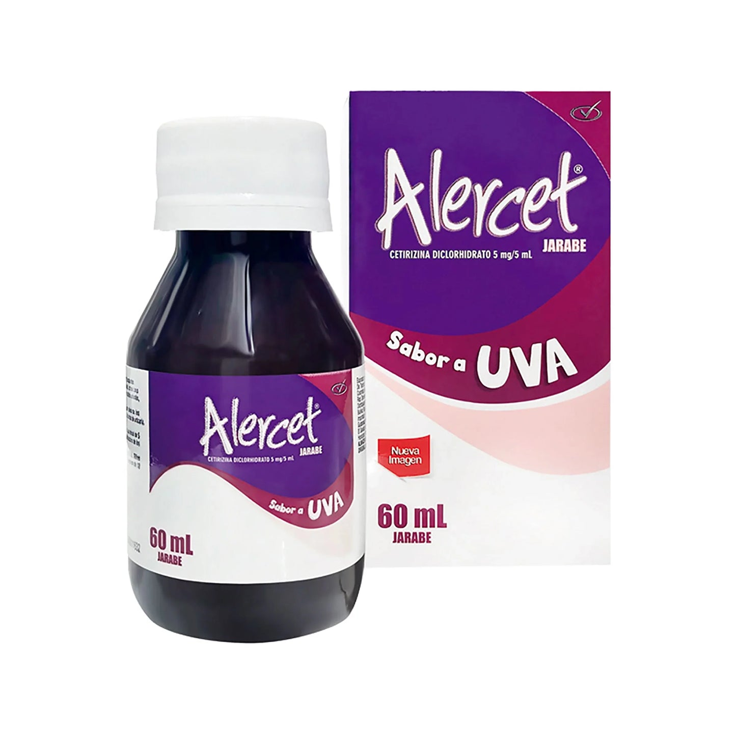 Alercet Jarabe Sabor Uva 60 ml