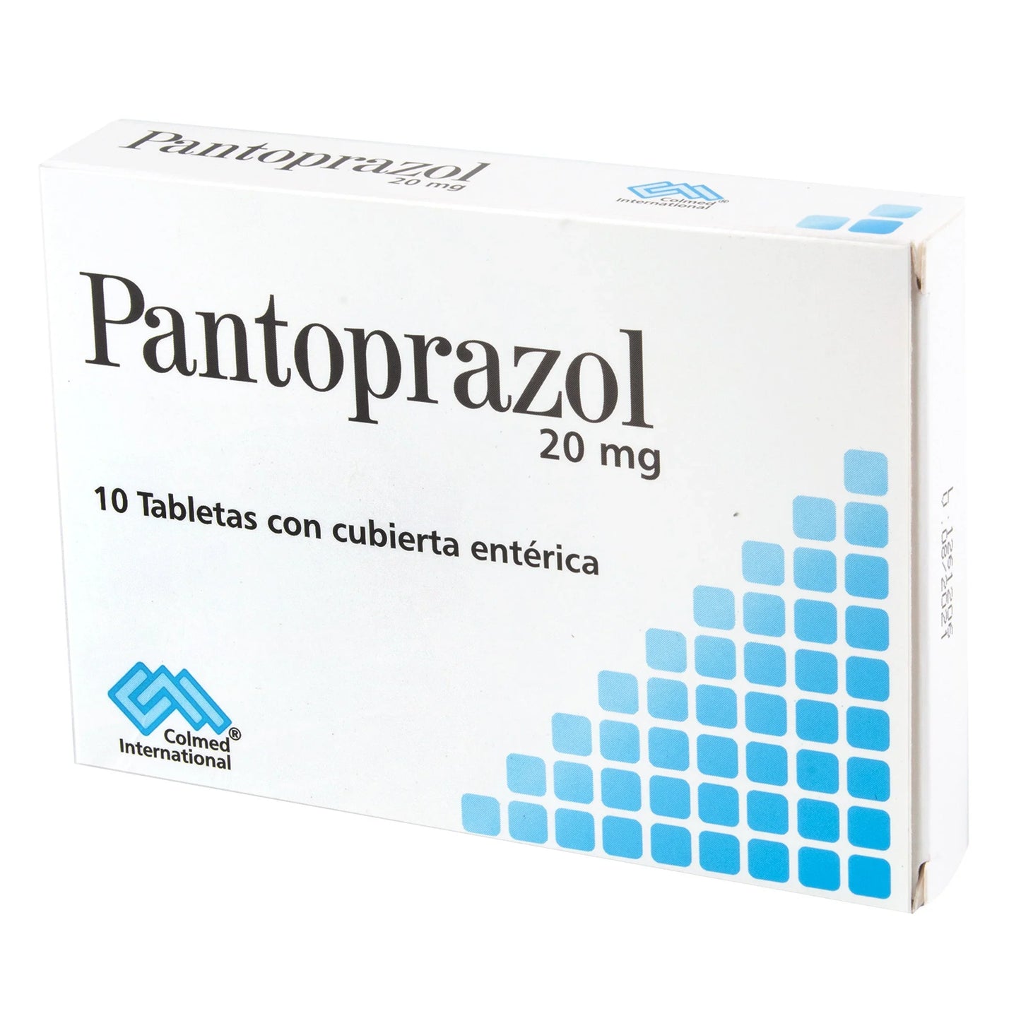 Pantoprazol 20 mg /10 Tabletas