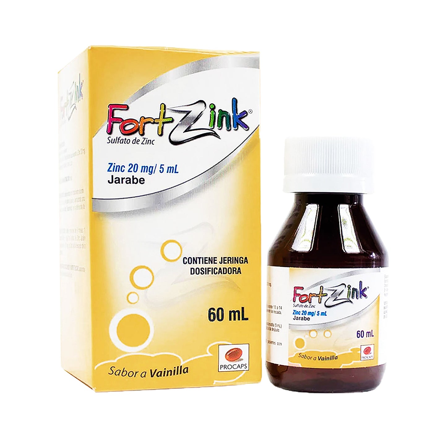 Fortzink Jarabe 20 mg/5 ml 60 ml