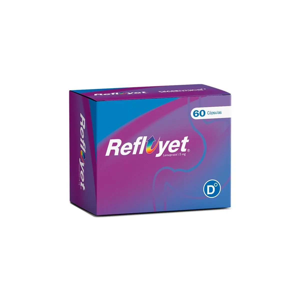 Refluyet Lansoprazol 15 mg X 60 Cápsula