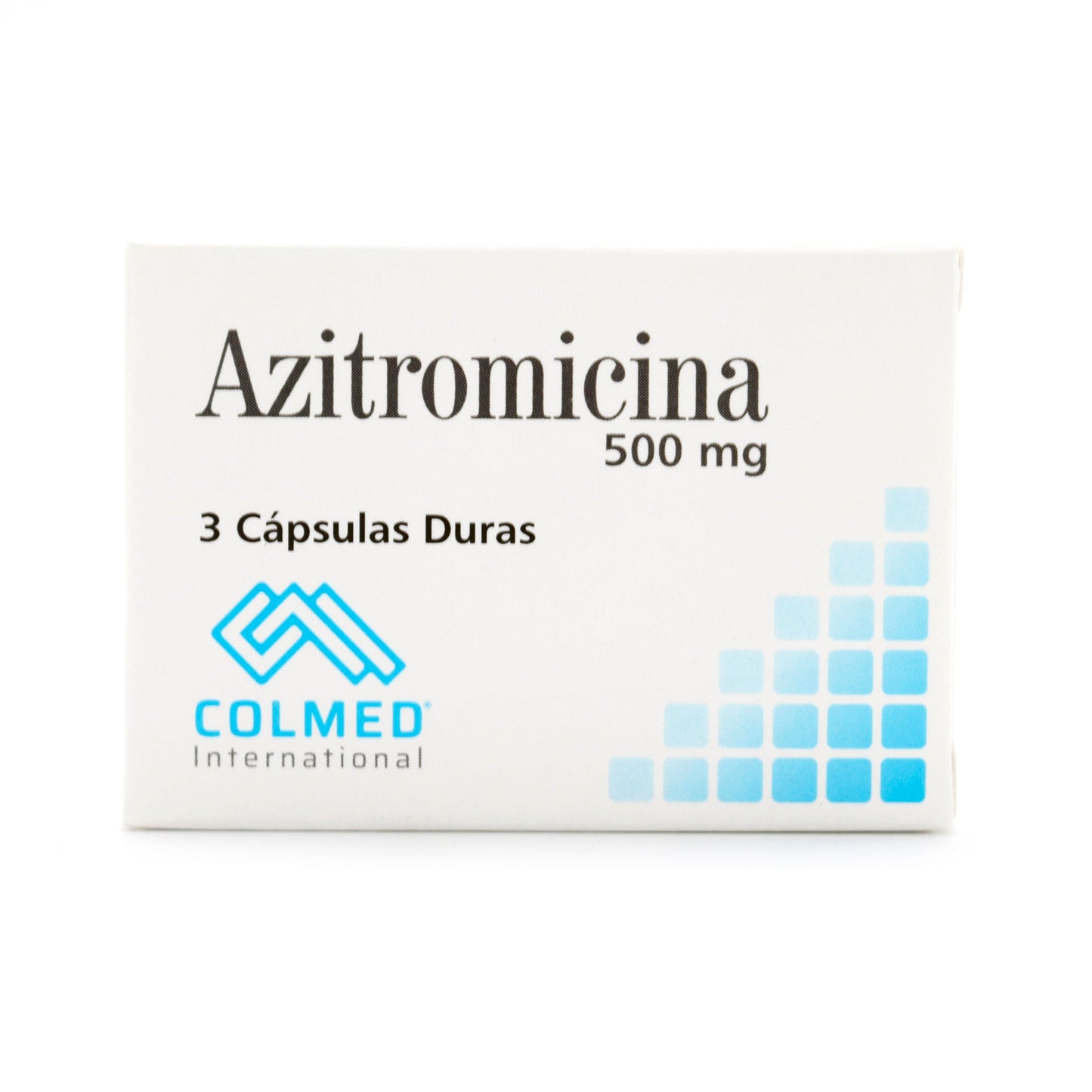 Azitromicina 500 mg Caja X3 Cápsula