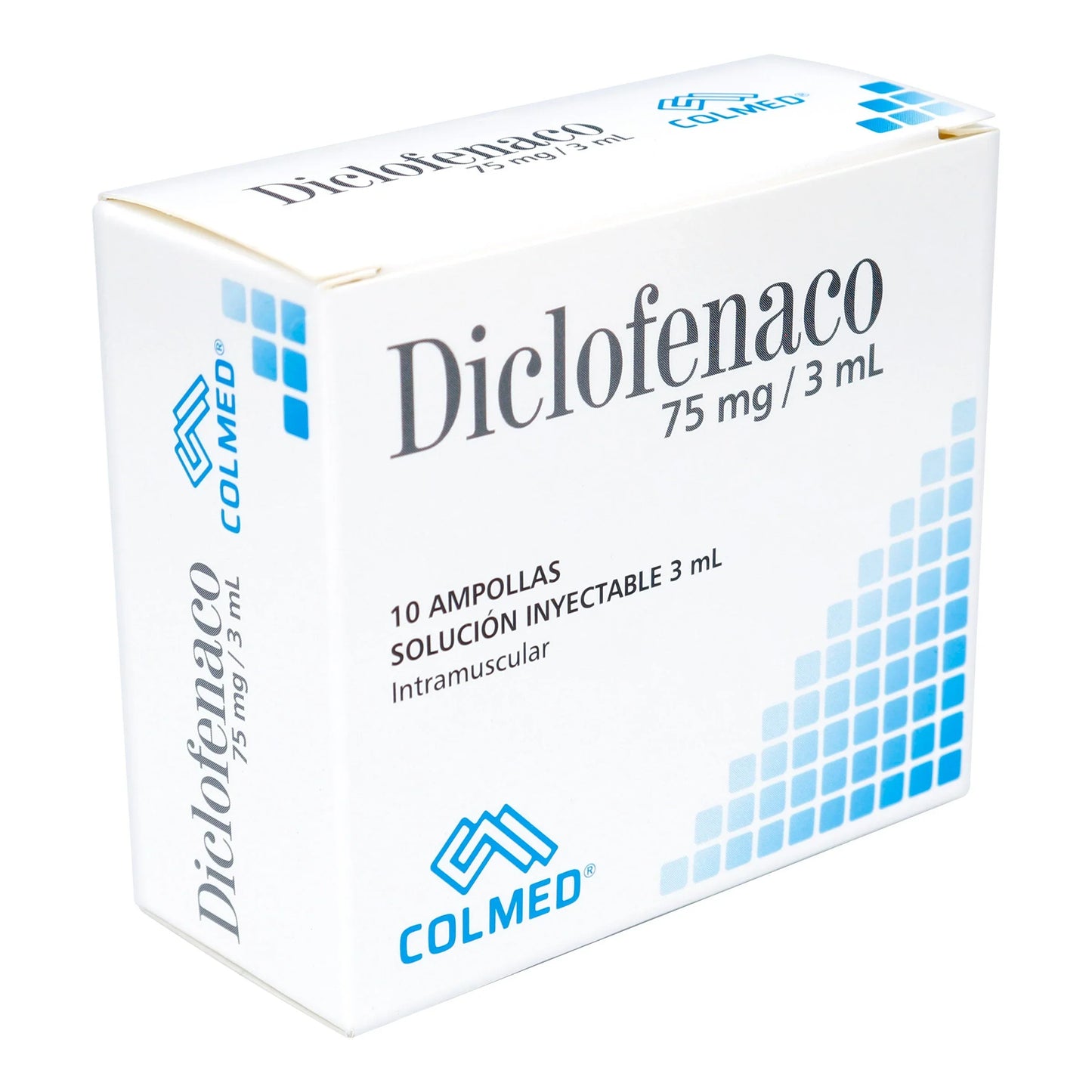 Diclofenaco 75 mg/3 ml 10 Ampolla Pc
