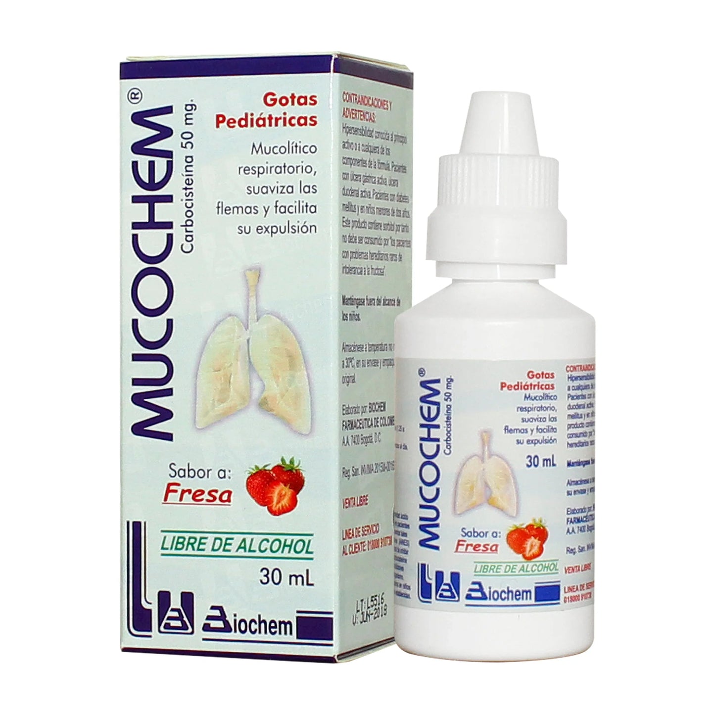 Mucochem Gotas Pediatricas 30 ml