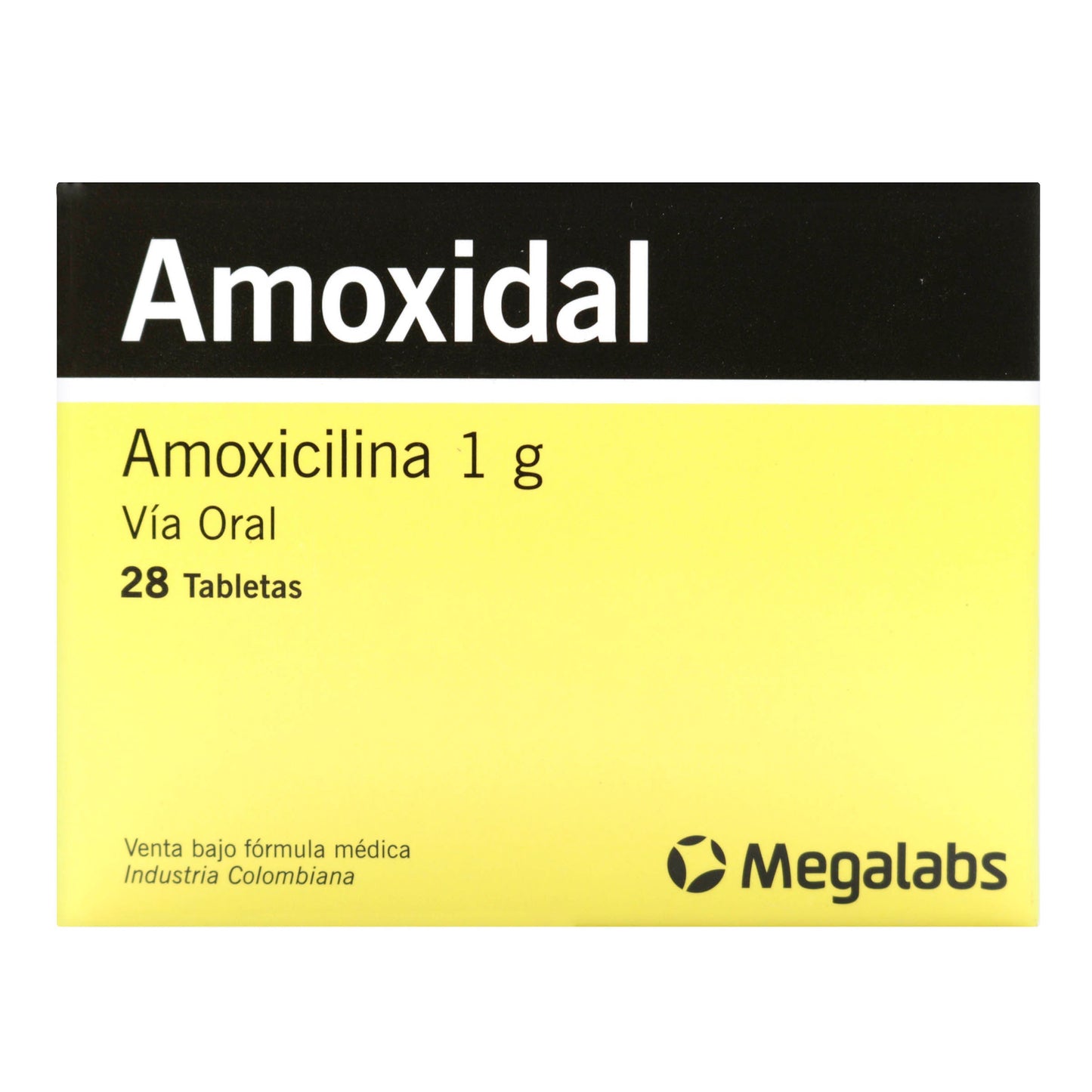 AmoxicilinaDAL 1 Gramo 28 Tabletas