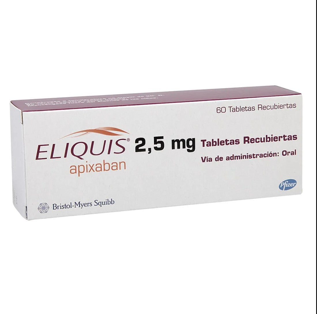 Eliquis 2.5 mg 60 Tbs (a)(pae)
