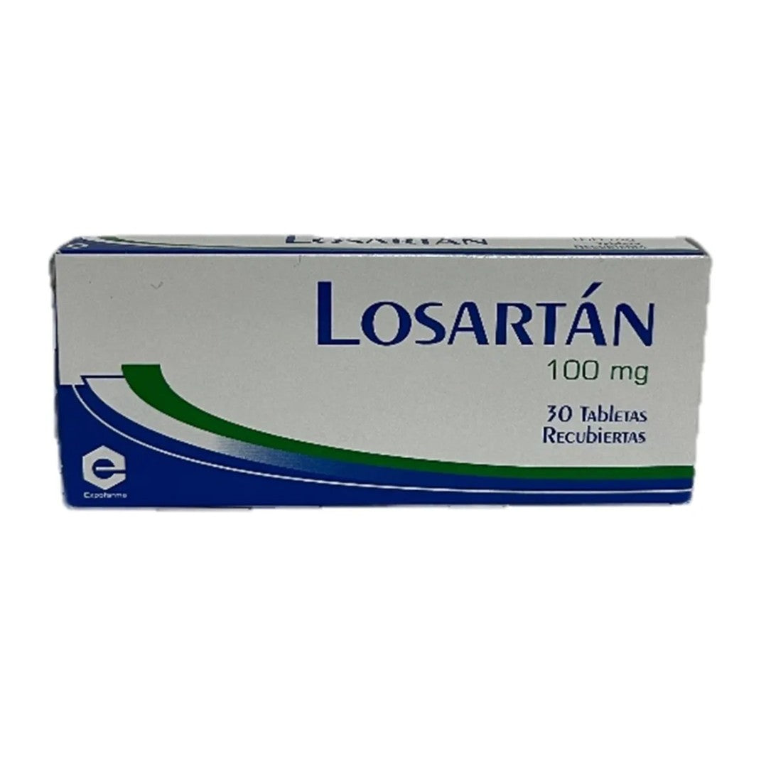 Losartán 100 mg 30 Tbs