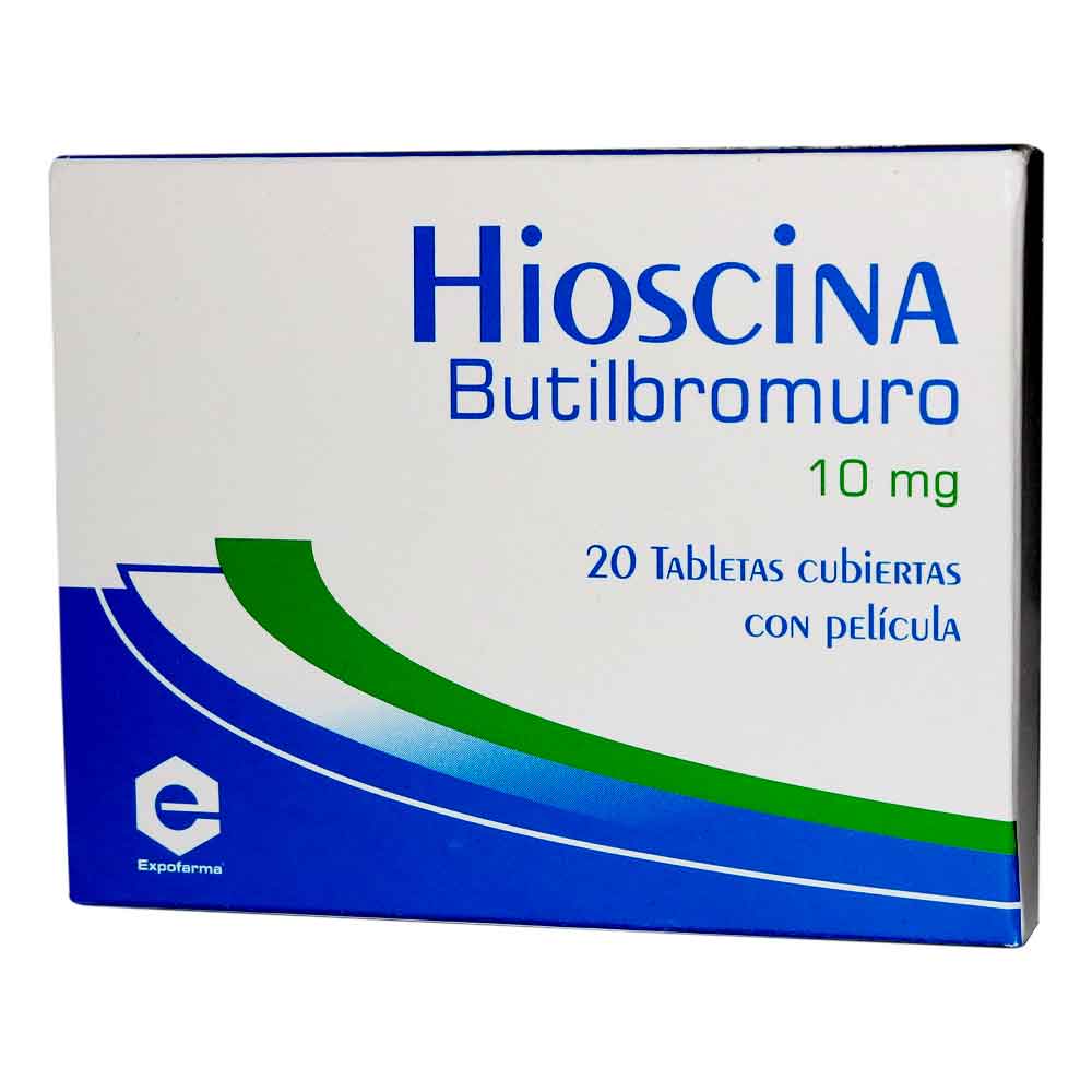 Hioscina Bb 10 mg Expofar 20 Tableta