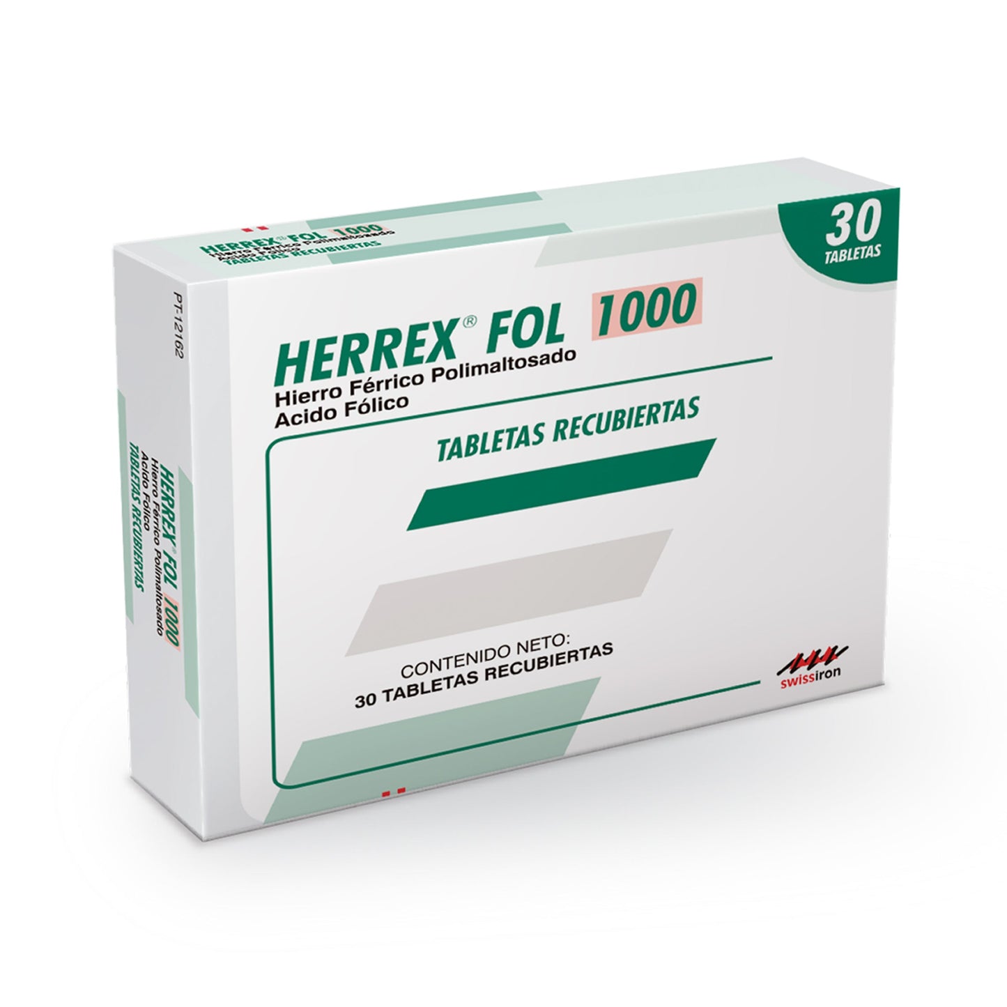 Herrex Fol 1000 mg 30 Tbs (a)(3%+)(pae)