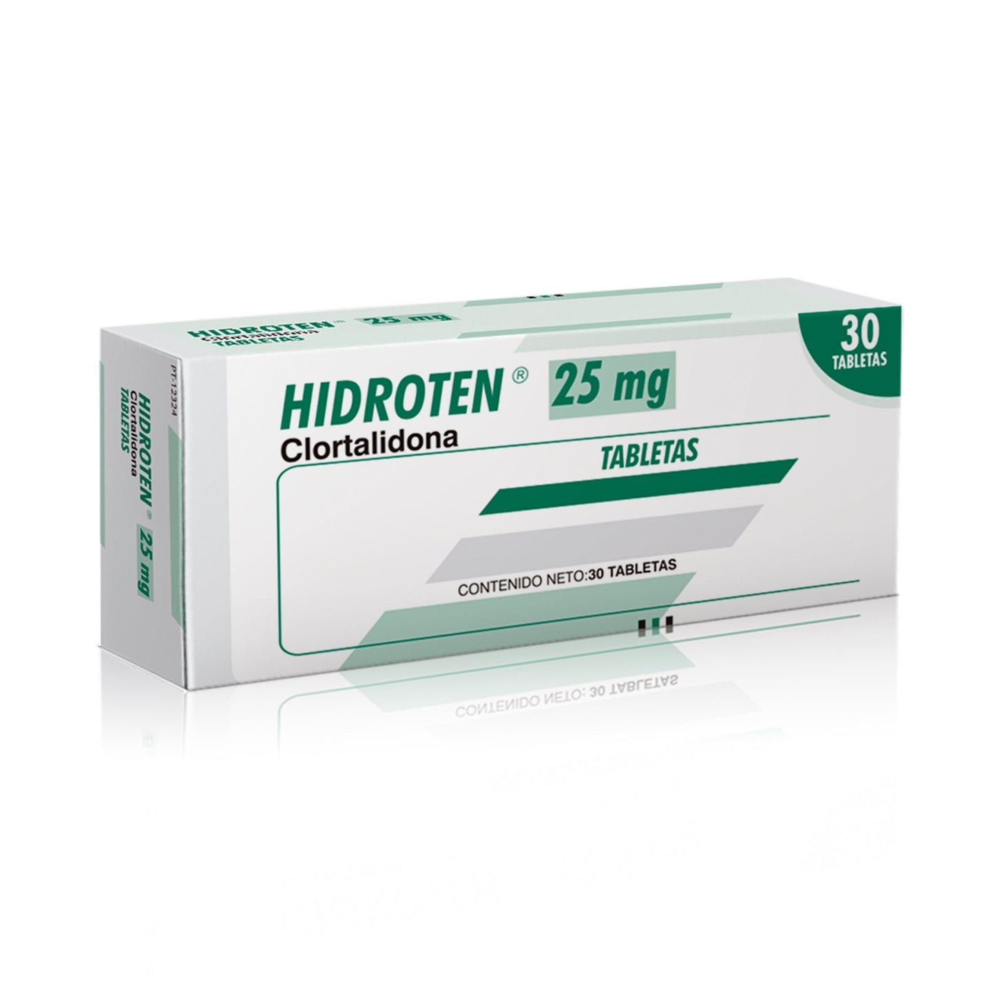 Hidroten 25 mg 30tabletas(3%+)