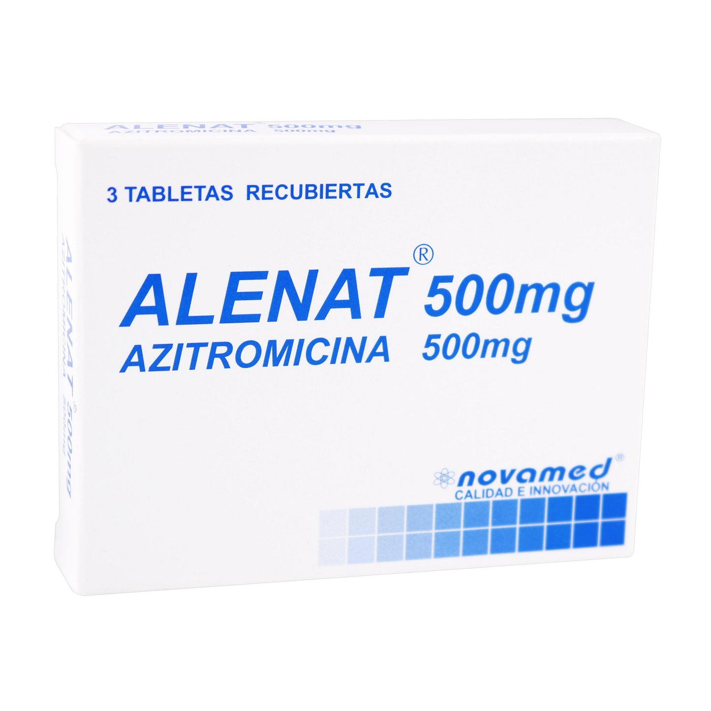 Alenat Azitromicina 500 mg X 3 Tableta Rec