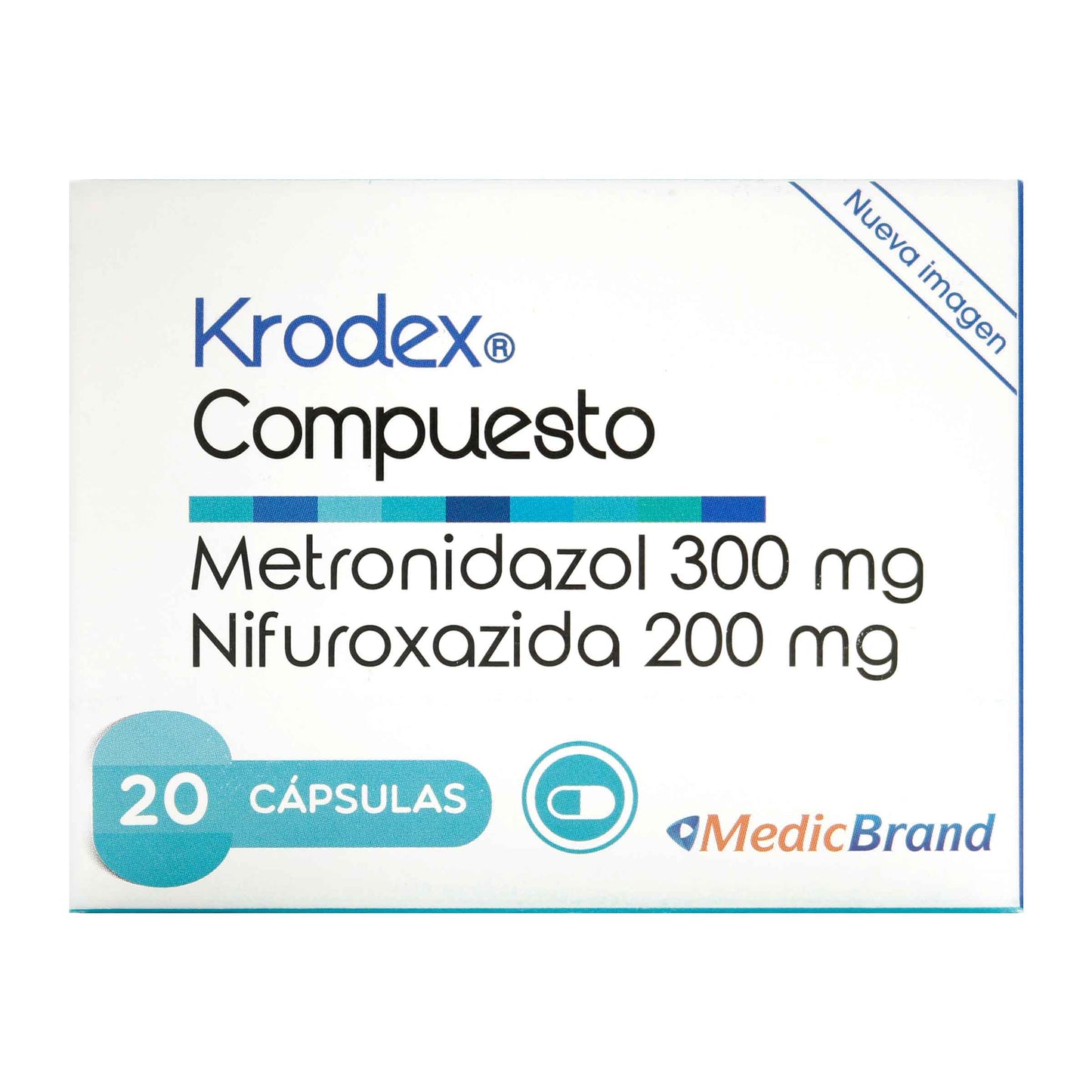 Krodex Compuesto 20 Cápsula
