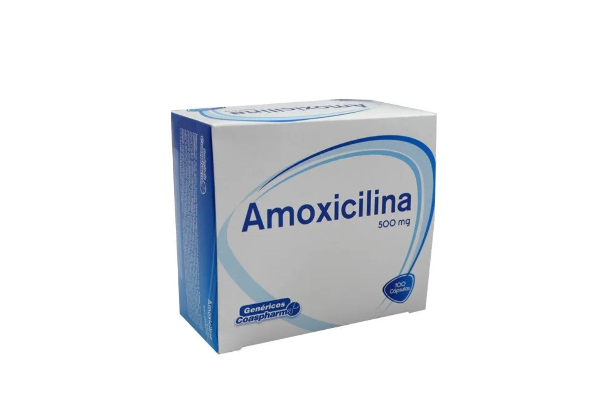 Amoxicilina 500 mg Sb.10 Cápsula.CJA100PENT