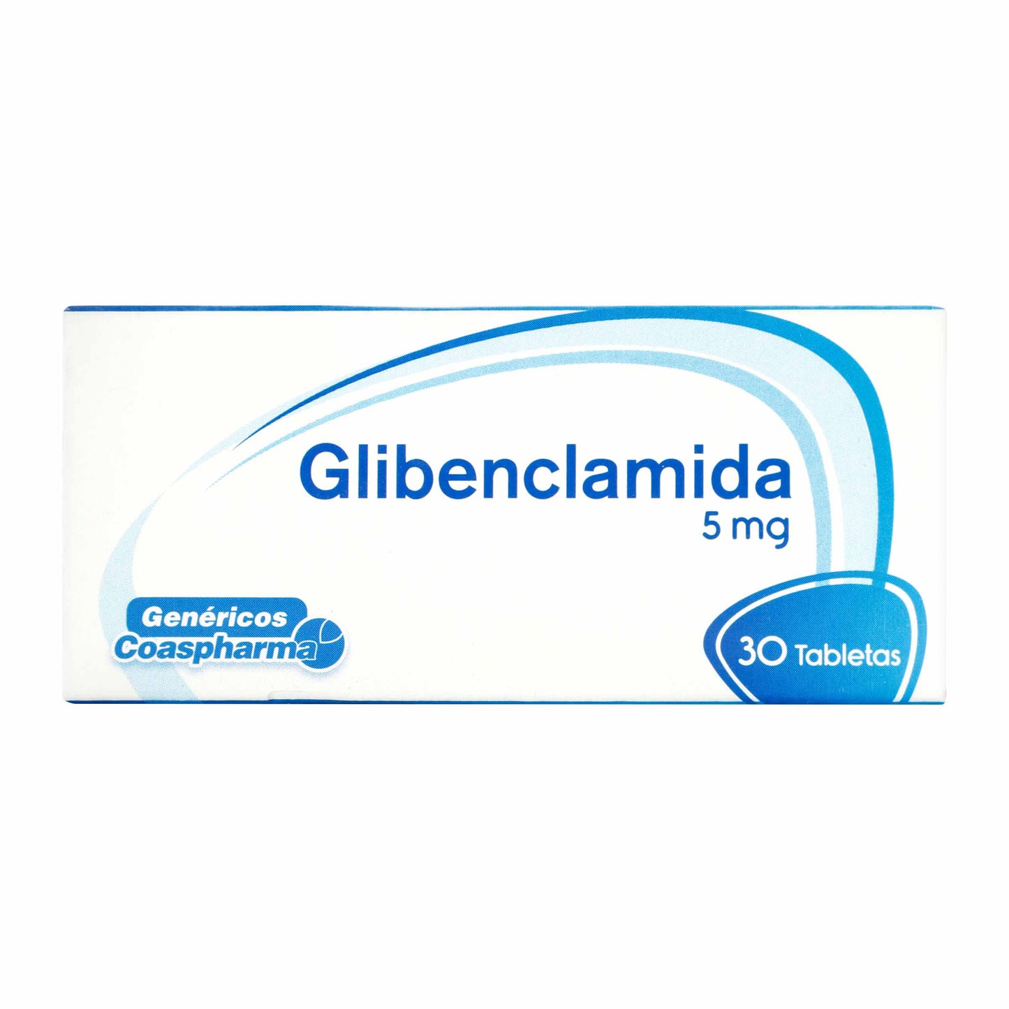 Glibenclamida 5 mg 30 Tabletas.PENTA