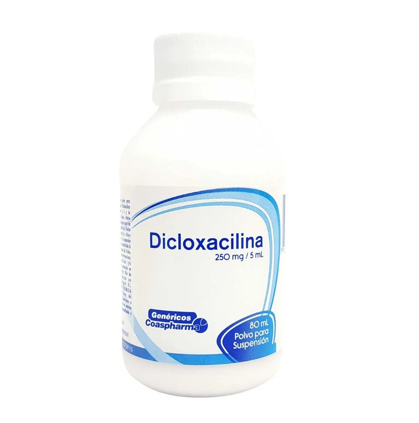 Dicloxacilina 250 mg Ad Pos 80 ml