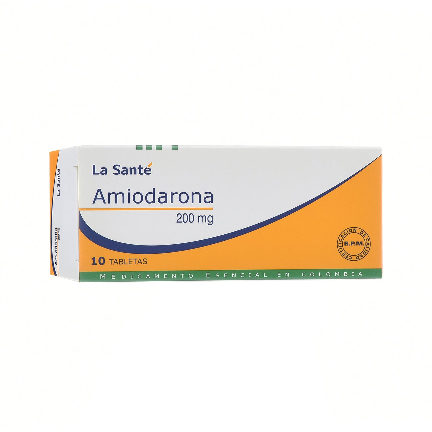Amiodarona 200 mg 10 Tabletas Ls