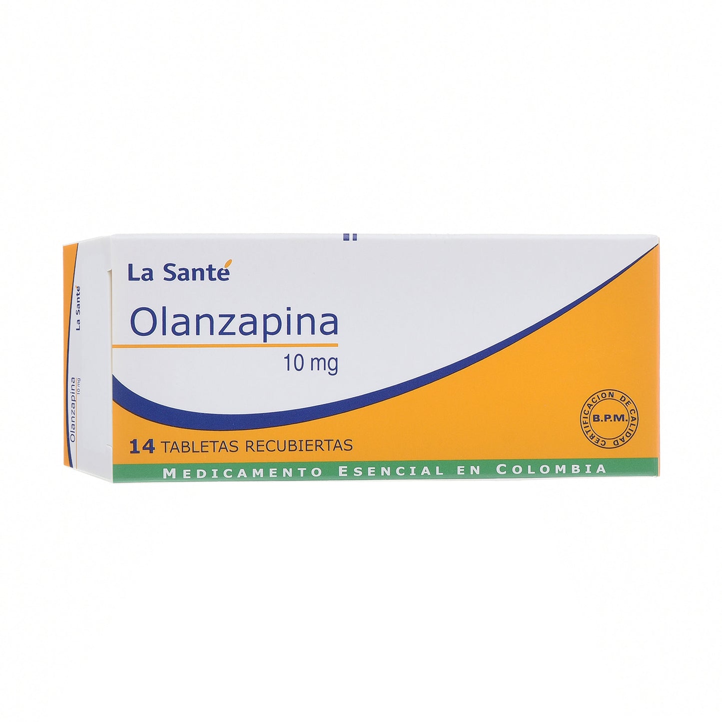 Olanzapina 10 mg 14 Tabletas Ls