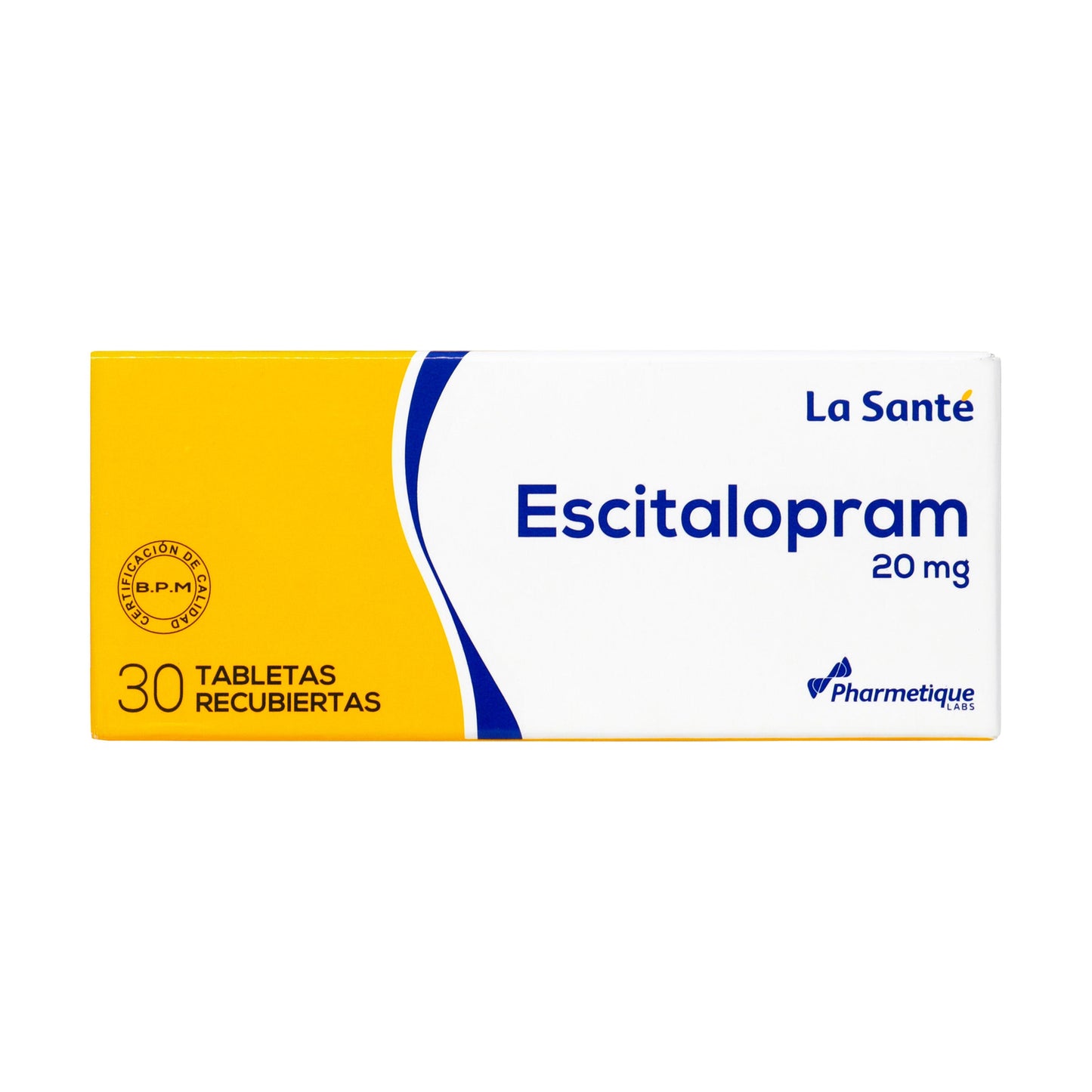 Escitalopram 20 mg 30 Tabletas Ls