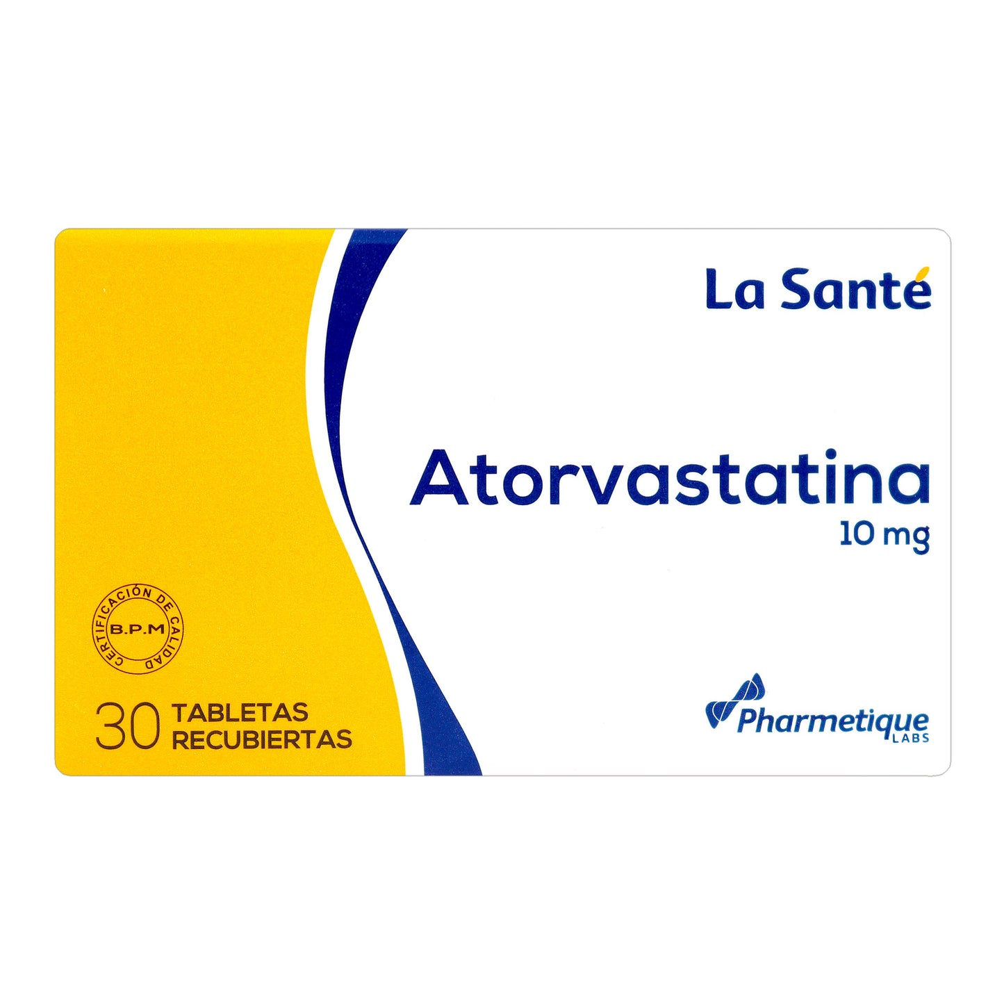 Atorvastatina 10 mg 30 Tbs Ls