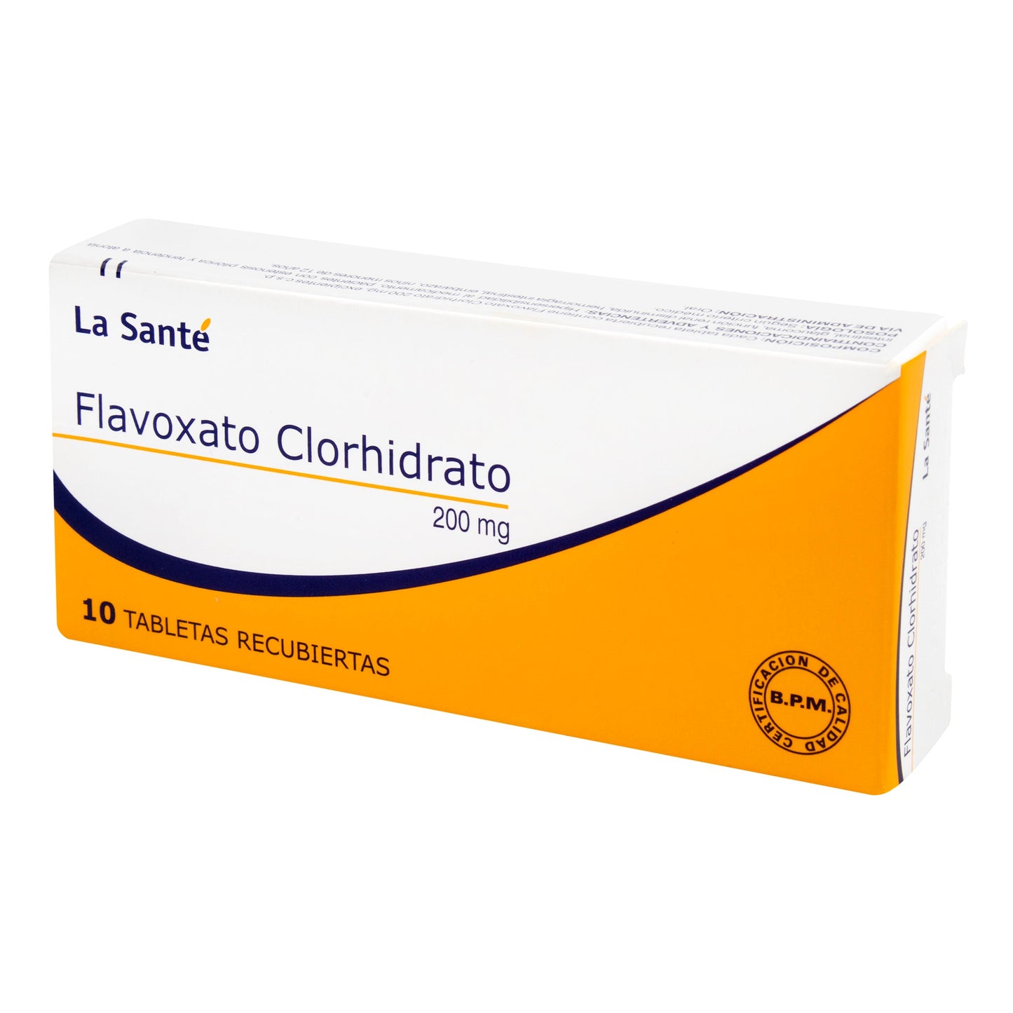 Flavoxato Clorhidrato 200mg 10 Tbs Ls