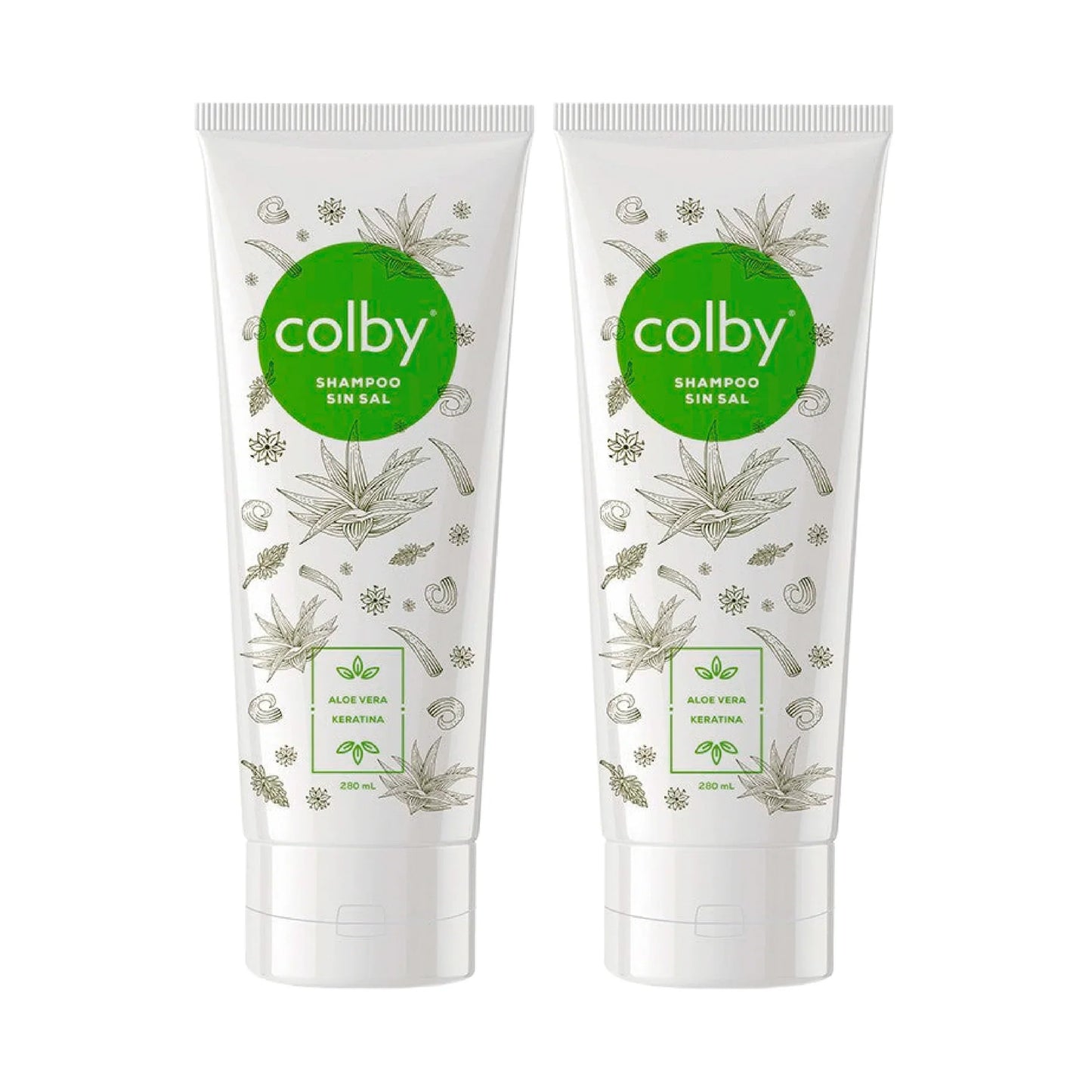 2 Shampoocolby Sin Sal 280 ml P.especial