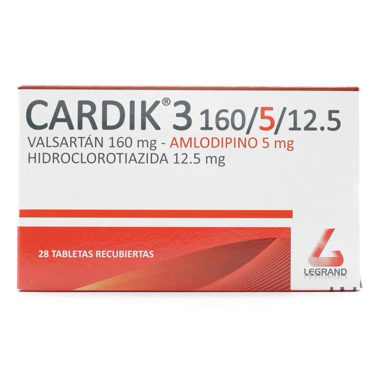Cardik 3 160/5/12.5 mg 28 Tbs (pae)