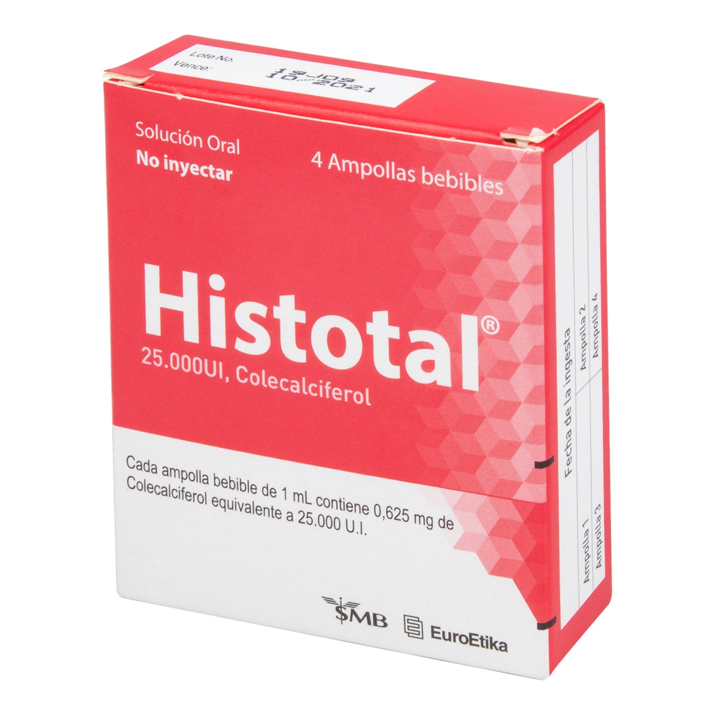 Histotal Ampollas Bebile X4