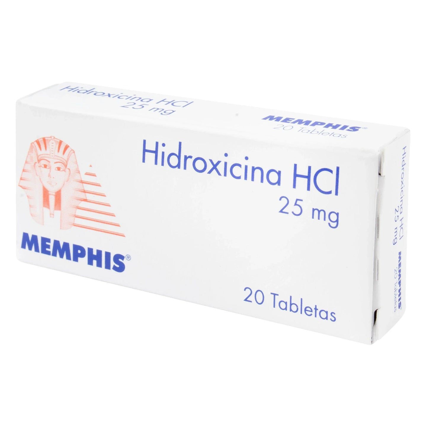 HidróxidoICINA 25 mg 20 Tabletas Mp
