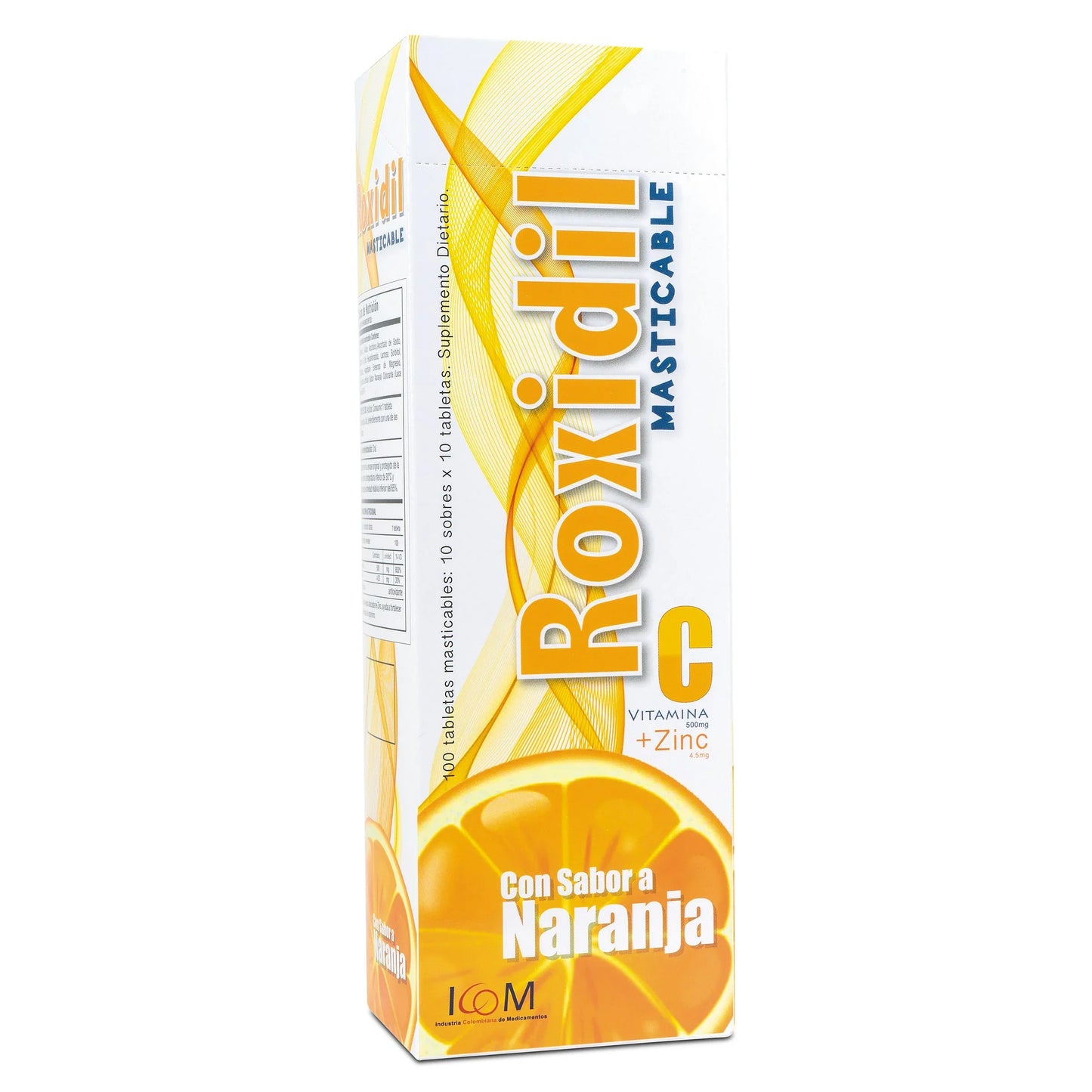Roxidil Vit.C Mast.nar.500mg 100tbs
