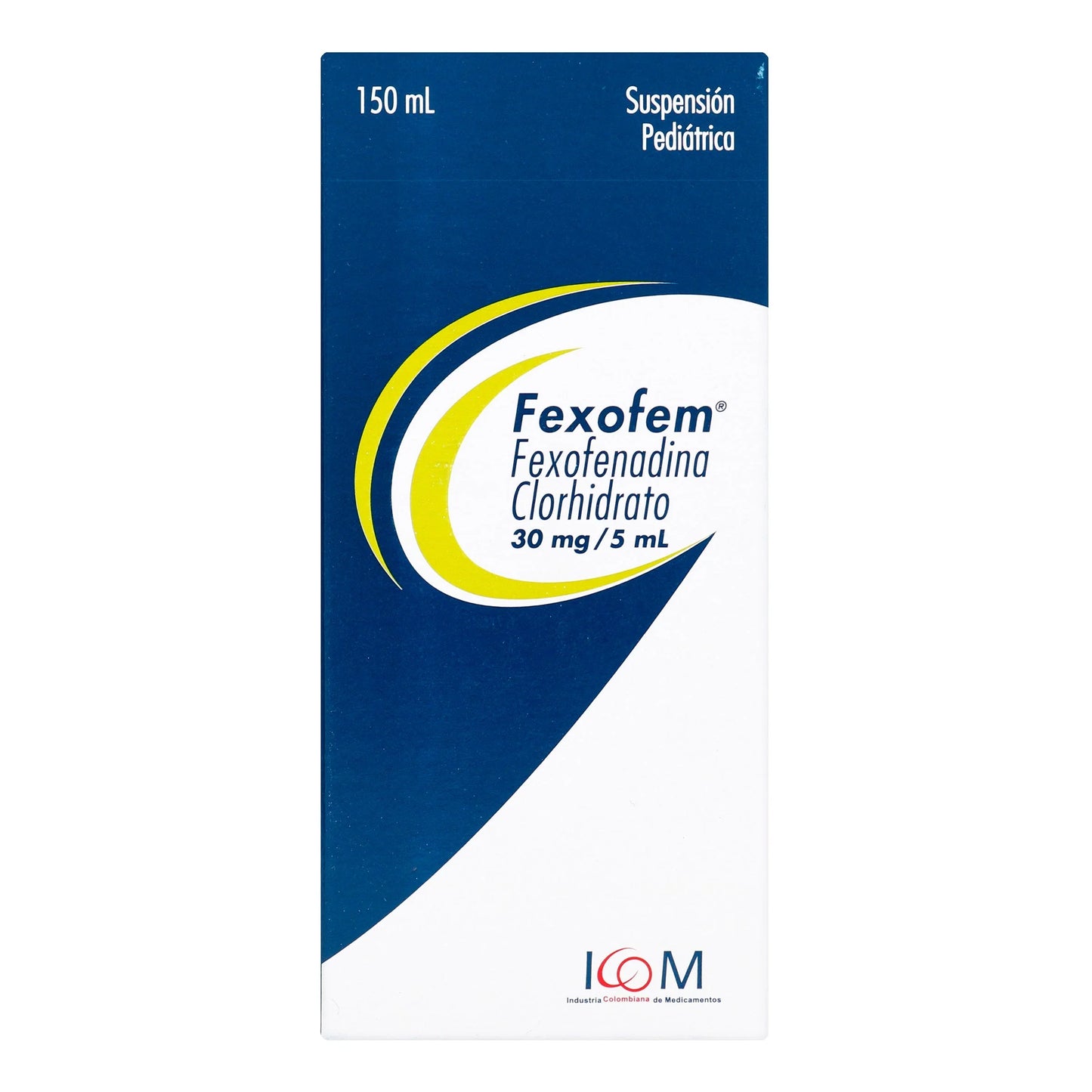 Fexofenadina Suspensión 30mg 150 ml Icom