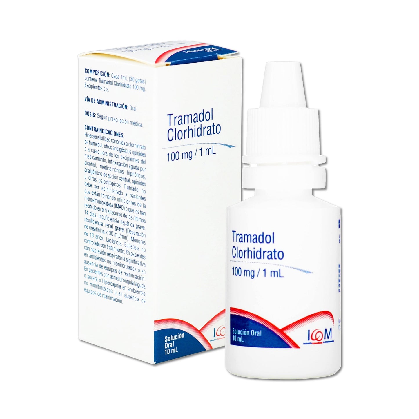 Tramadol 100 mg Gotas Icom