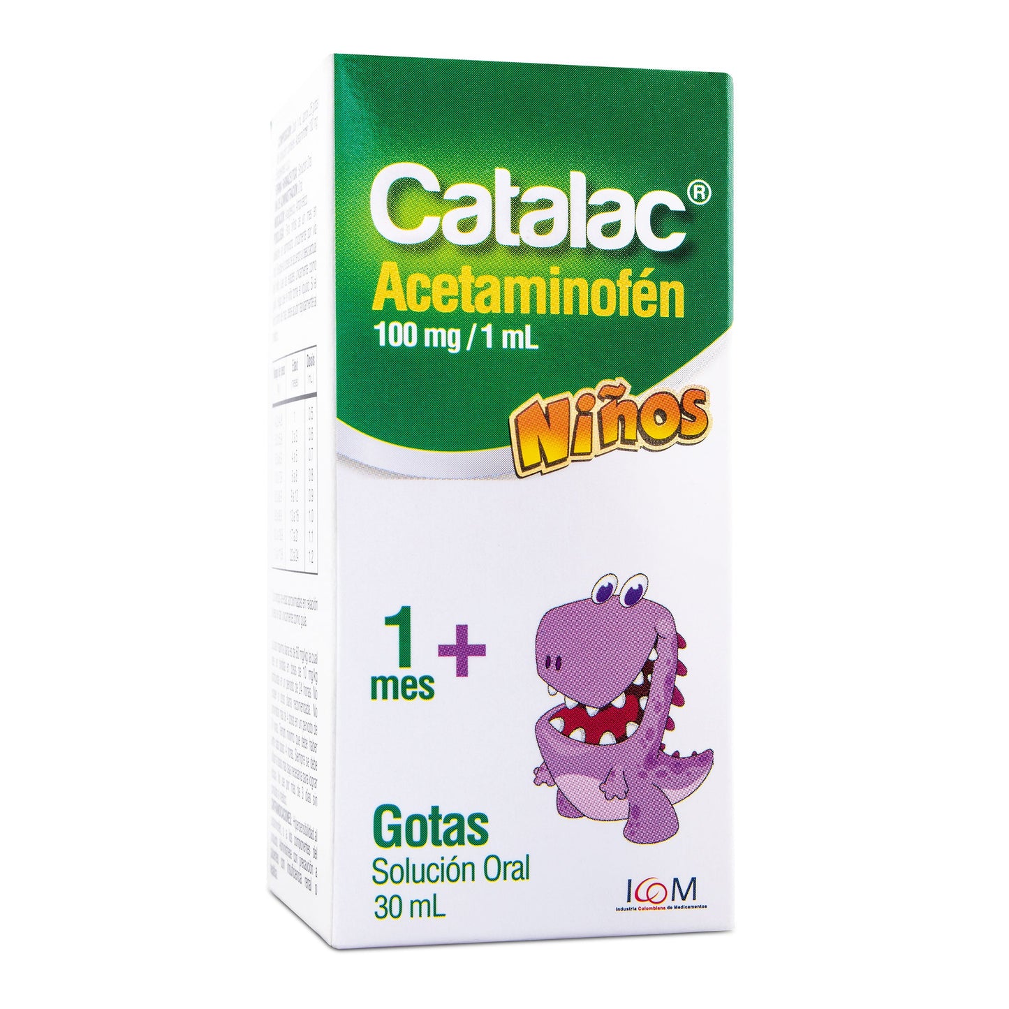 Catalac Gotas 100mg/1ml 30ml Icom