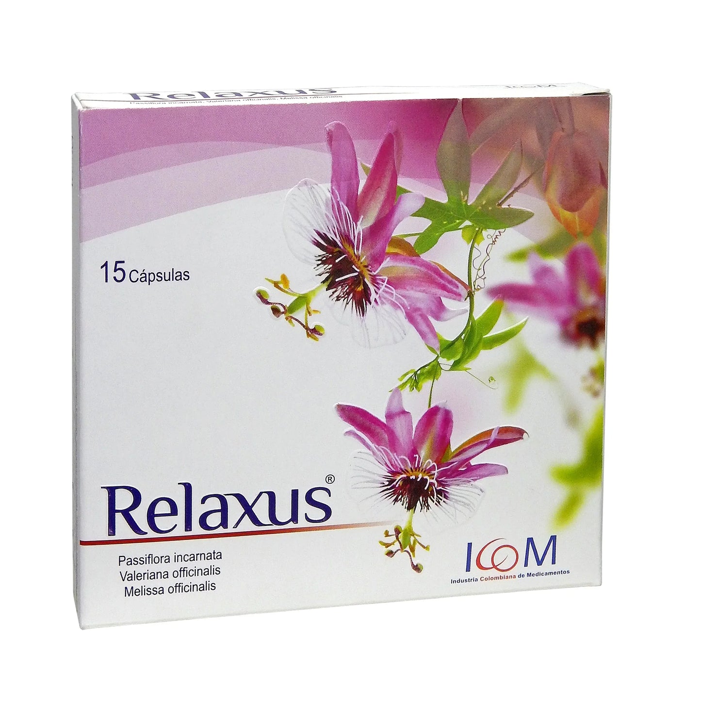 Relaxus Passiflora Valeriana 15 Cápsula.ICOM
